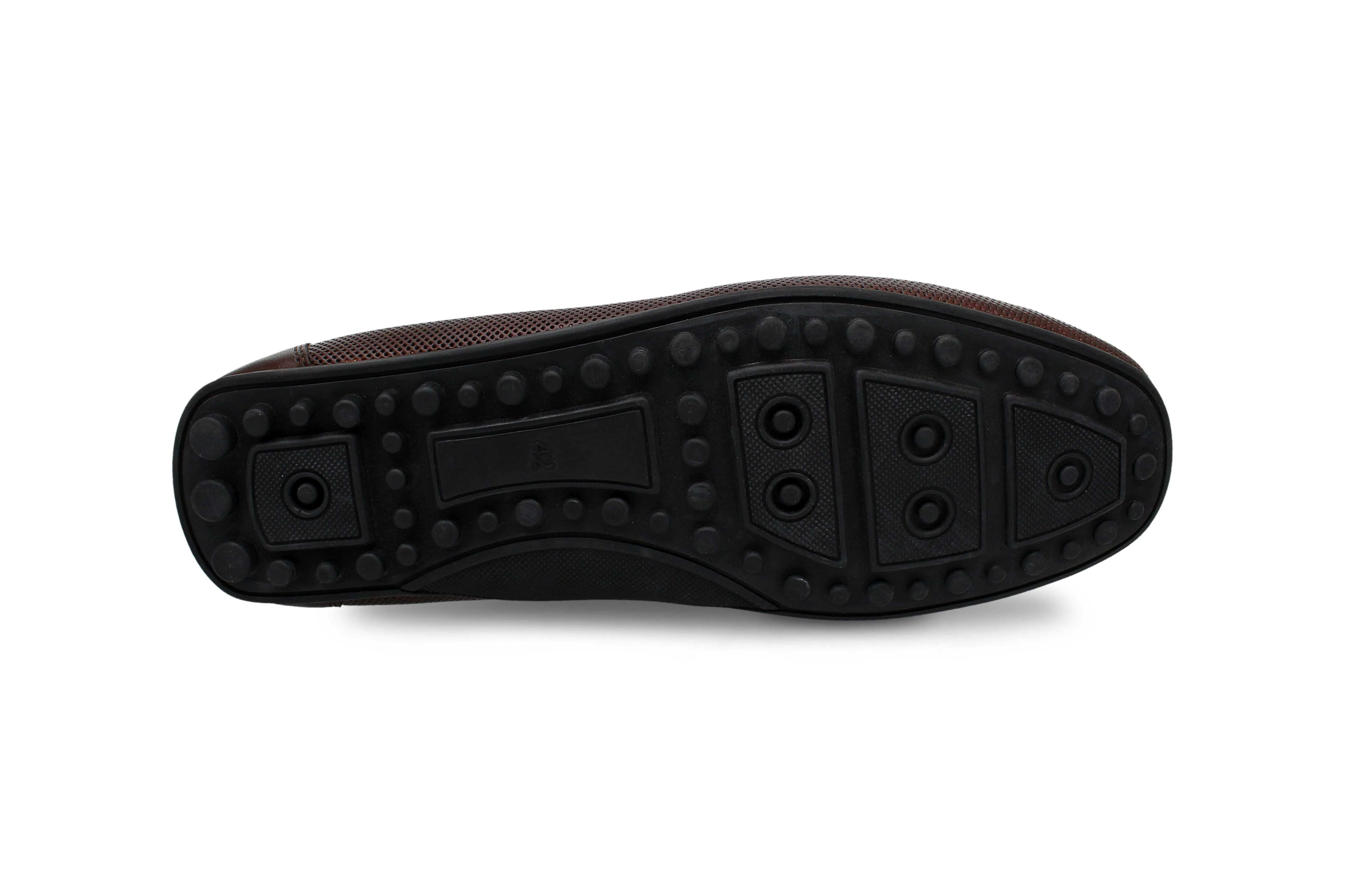 Buckle Leather Loafers