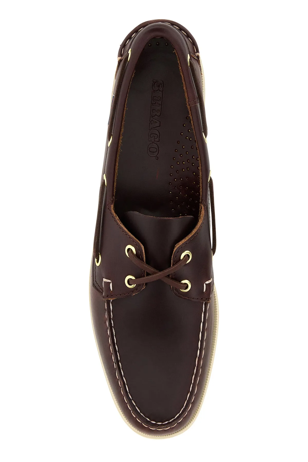 Chocolate leather Portland loafers