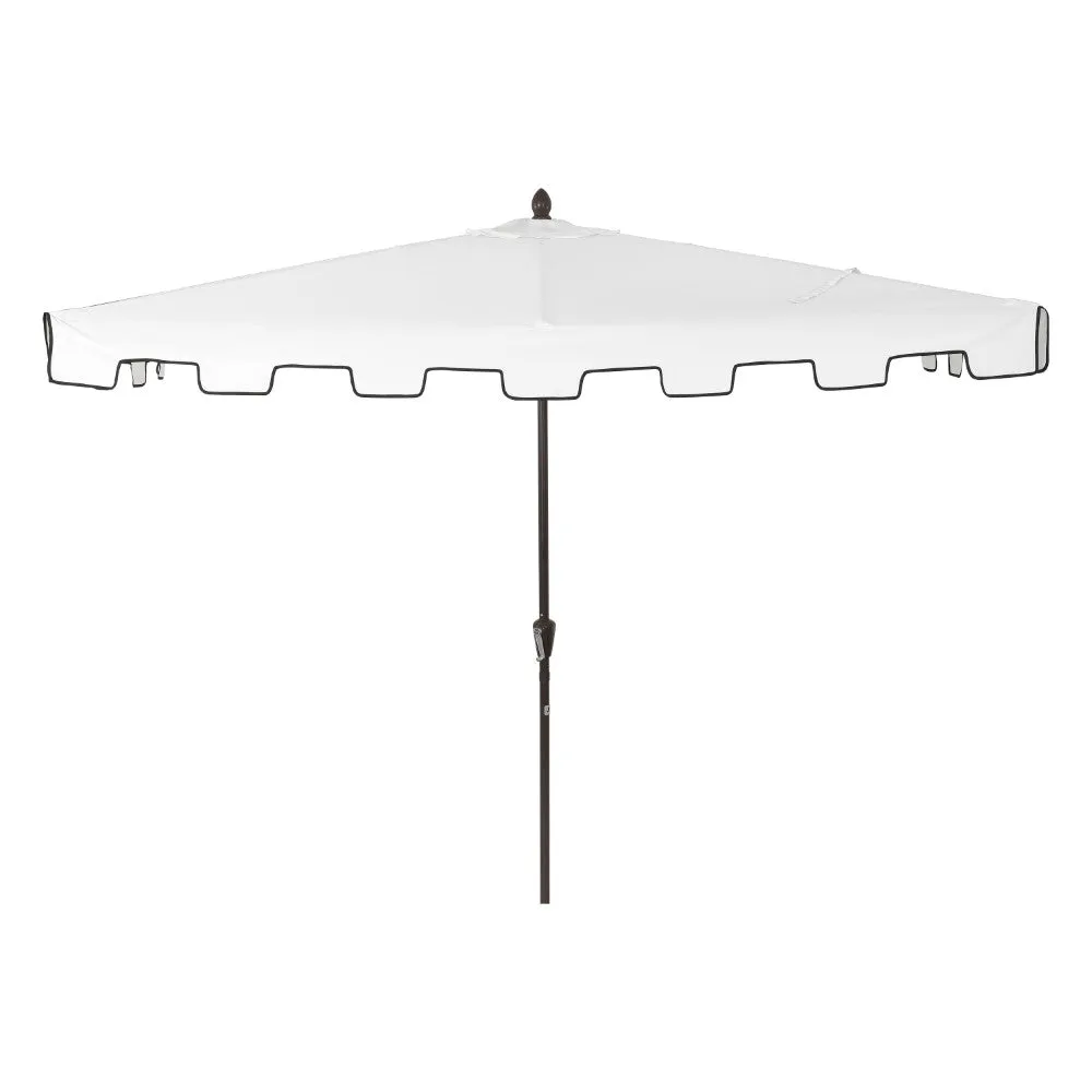 Ditto 9 ft. Classic MidCentury Rectangular Half Market Patio Umbrella