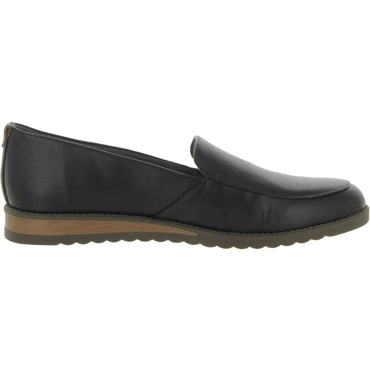 Dr. Scholl's Shoes Womens Jet Away Faux Leather Slip On Loafers